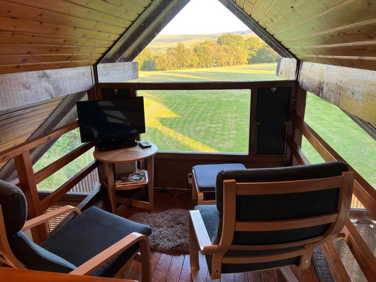 Loch Aweside Forest Cabins Dalavich Exteriör bild