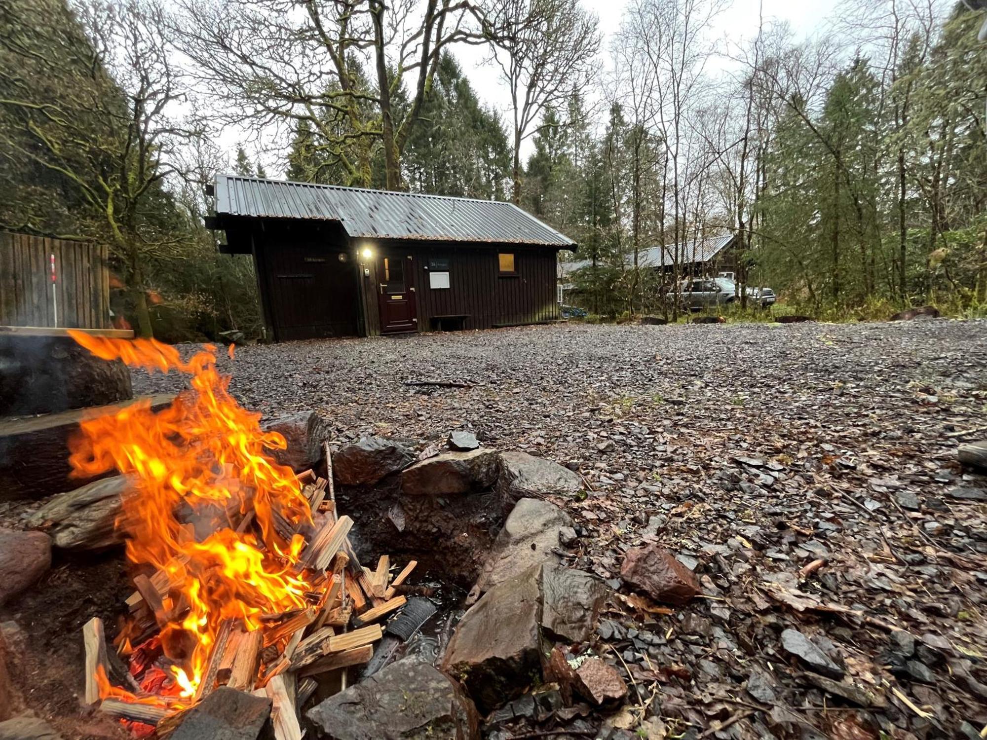 Loch Aweside Forest Cabins Dalavich Rum bild