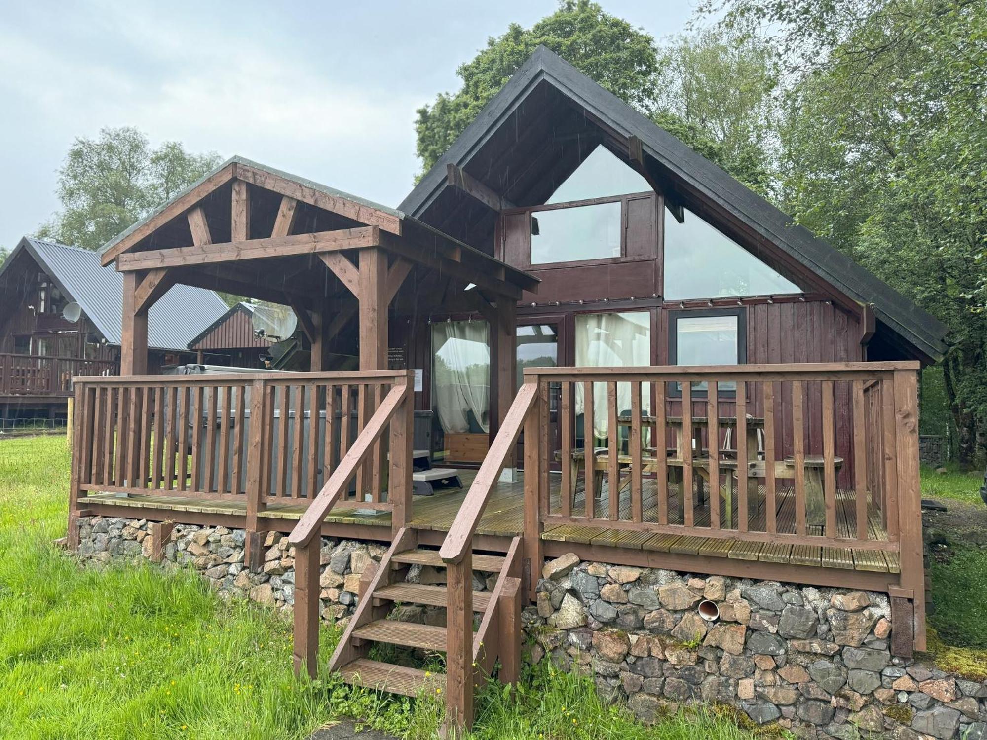 Loch Aweside Forest Cabins Dalavich Exteriör bild